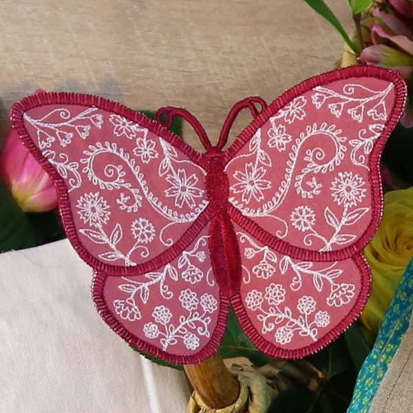Winged Whimsy Butterfly (In-the-Hoop) - Image 12