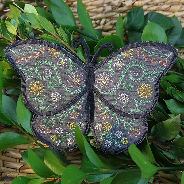 Winged Whimsy Butterfly (In-the-Hoop) - Image 4