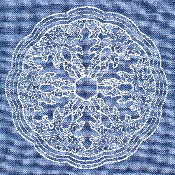 Winter Beauty Snowflake (Trapunto) - Image 9
