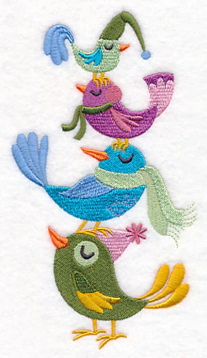 Winter Bird Stack - Image 2