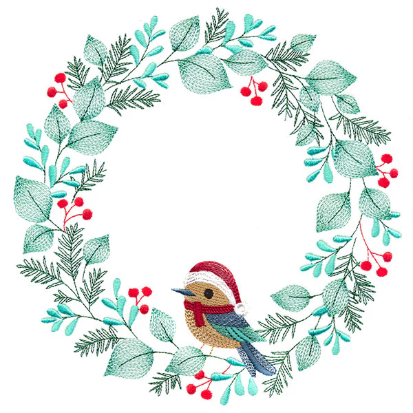 Winter Birdie in Botanicals - Image 6