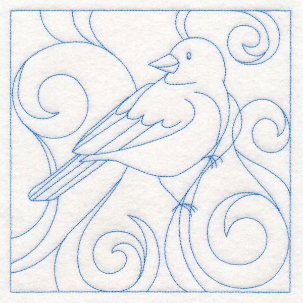 Winter Birds Quilting - Junco (Double Run) - Image 2