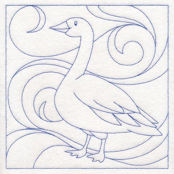 Winter Birds Quilting - Snow Goose (Double Run) - Image 6