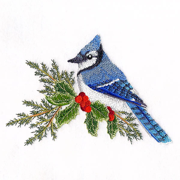 Winter Cheer Blue Jay - Image 3