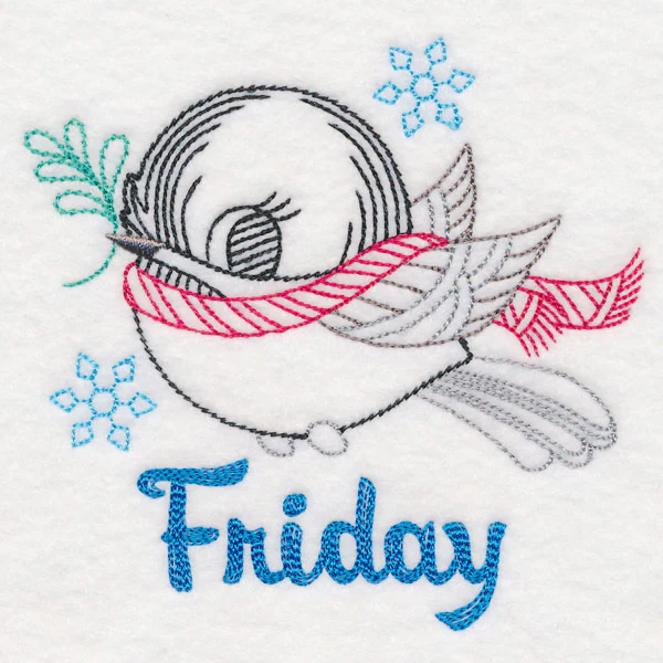 Winter Chickadee - Friday (Vintage) - Image 3