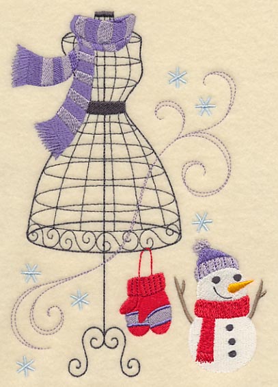 Winter Dress Form - Image 3