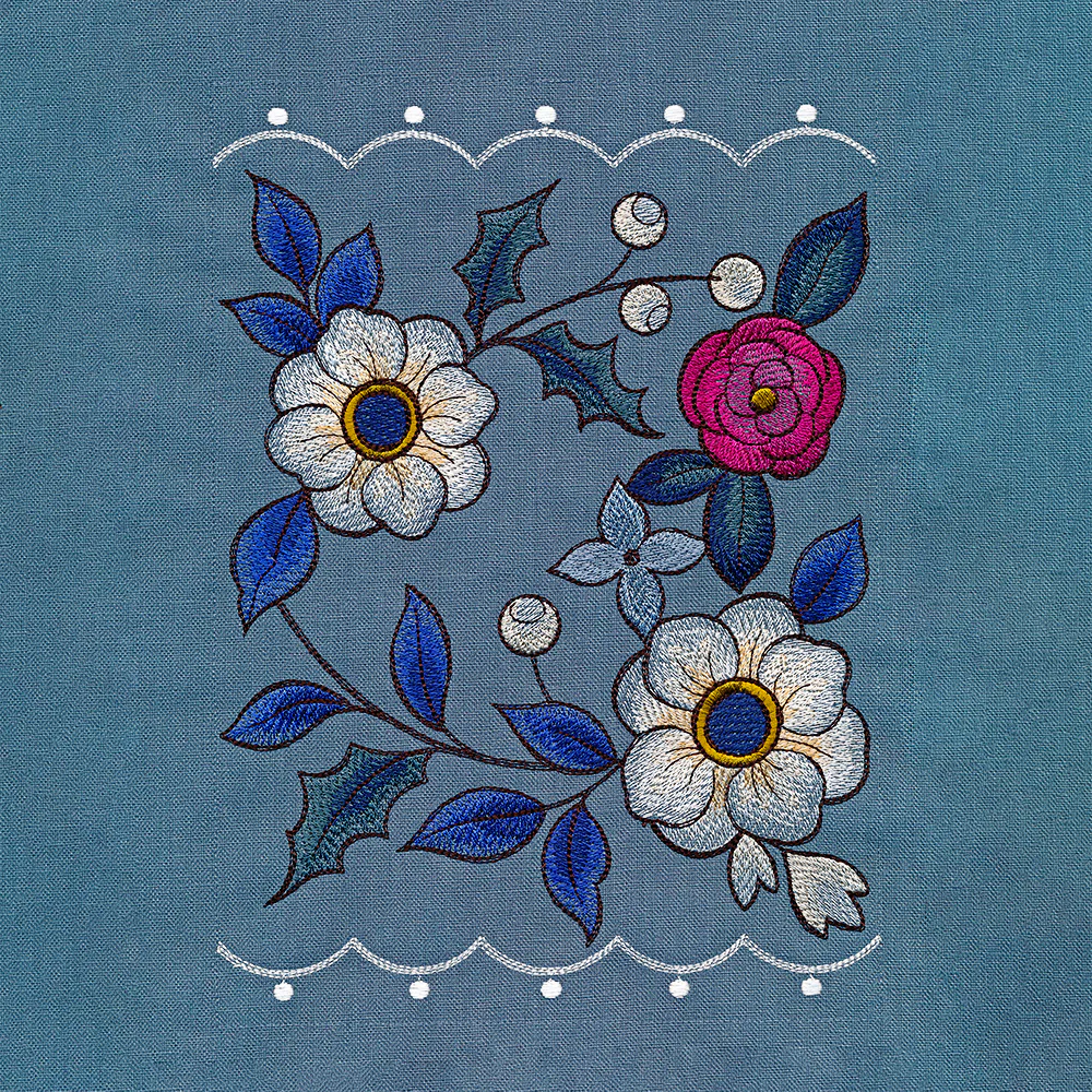 Winter Florals Table Runner Set - Image 12