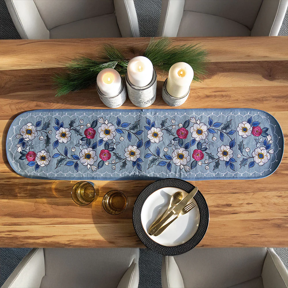 Winter Florals Table Runner Set - Image 4
