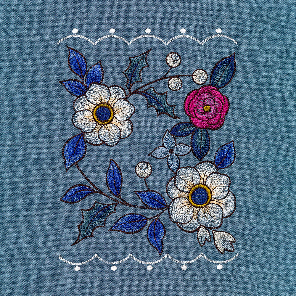 Winter Florals Table Runner Set - Image 6
