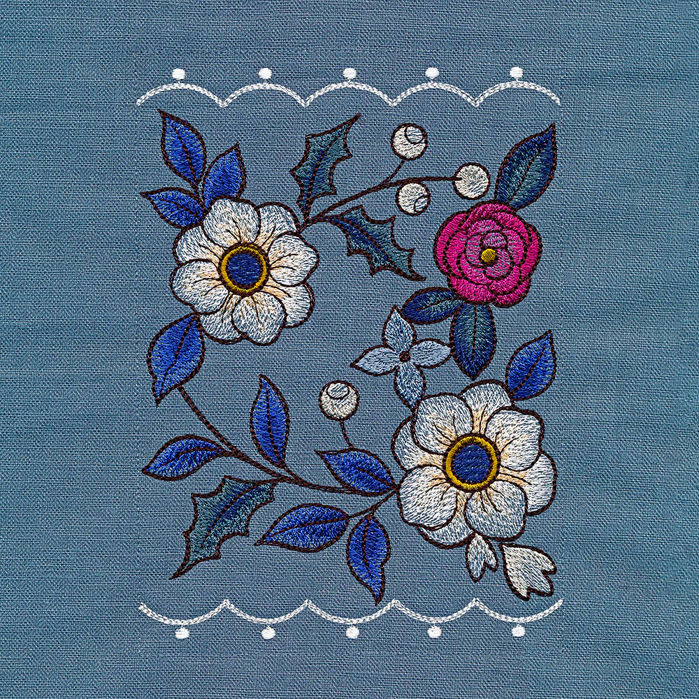 Winter Florals Table Runner Set - Image 9