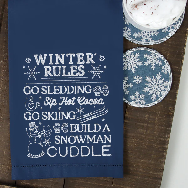 Winter Flurries Coaster (In-the-Hoop) - Image 3