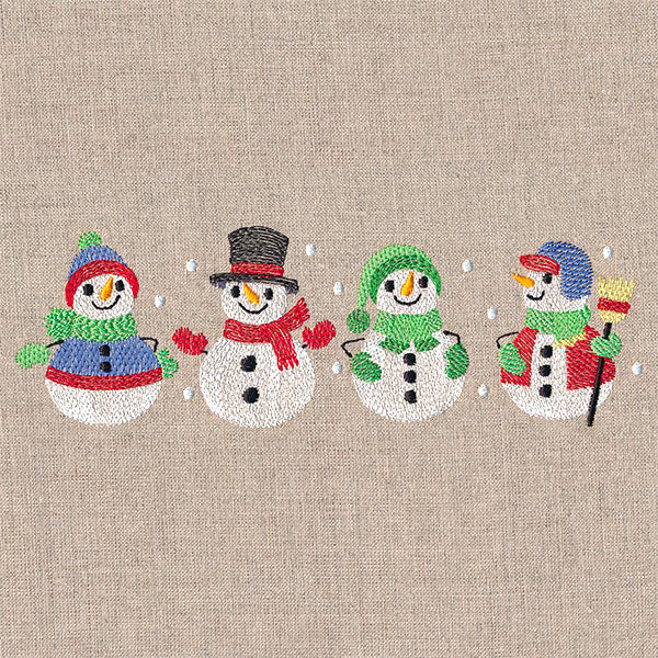 Winter Fun Snowmen - Image 3