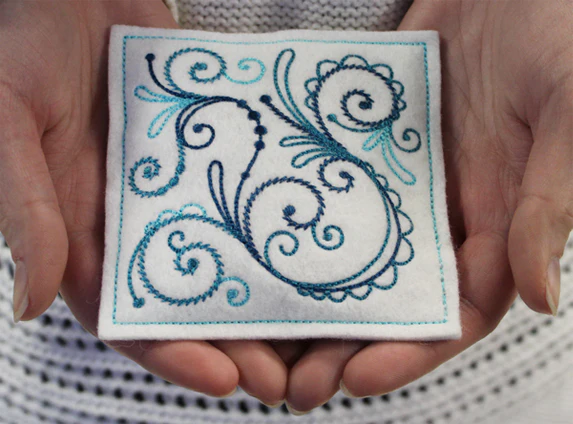 Winter Hand Warmer Square (In-the-Hoop) - Image 2