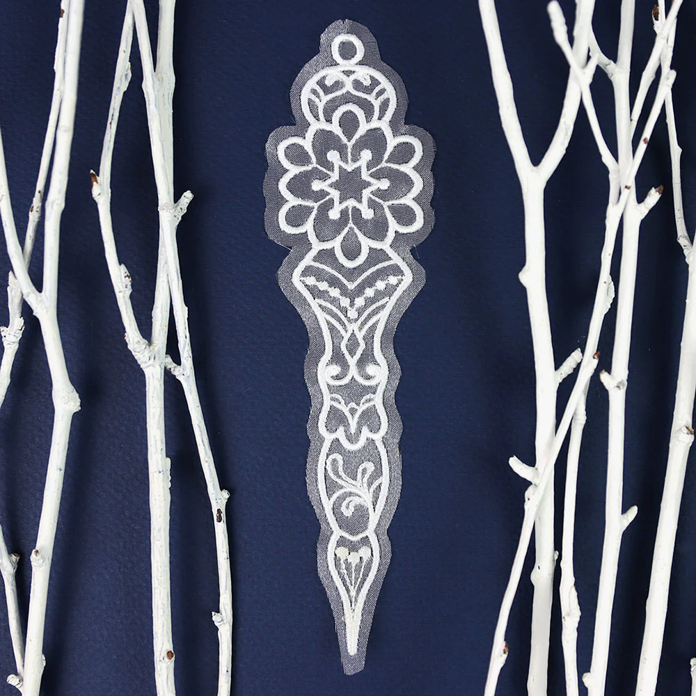 Winter Icicle 4 (Organza) - Image 3