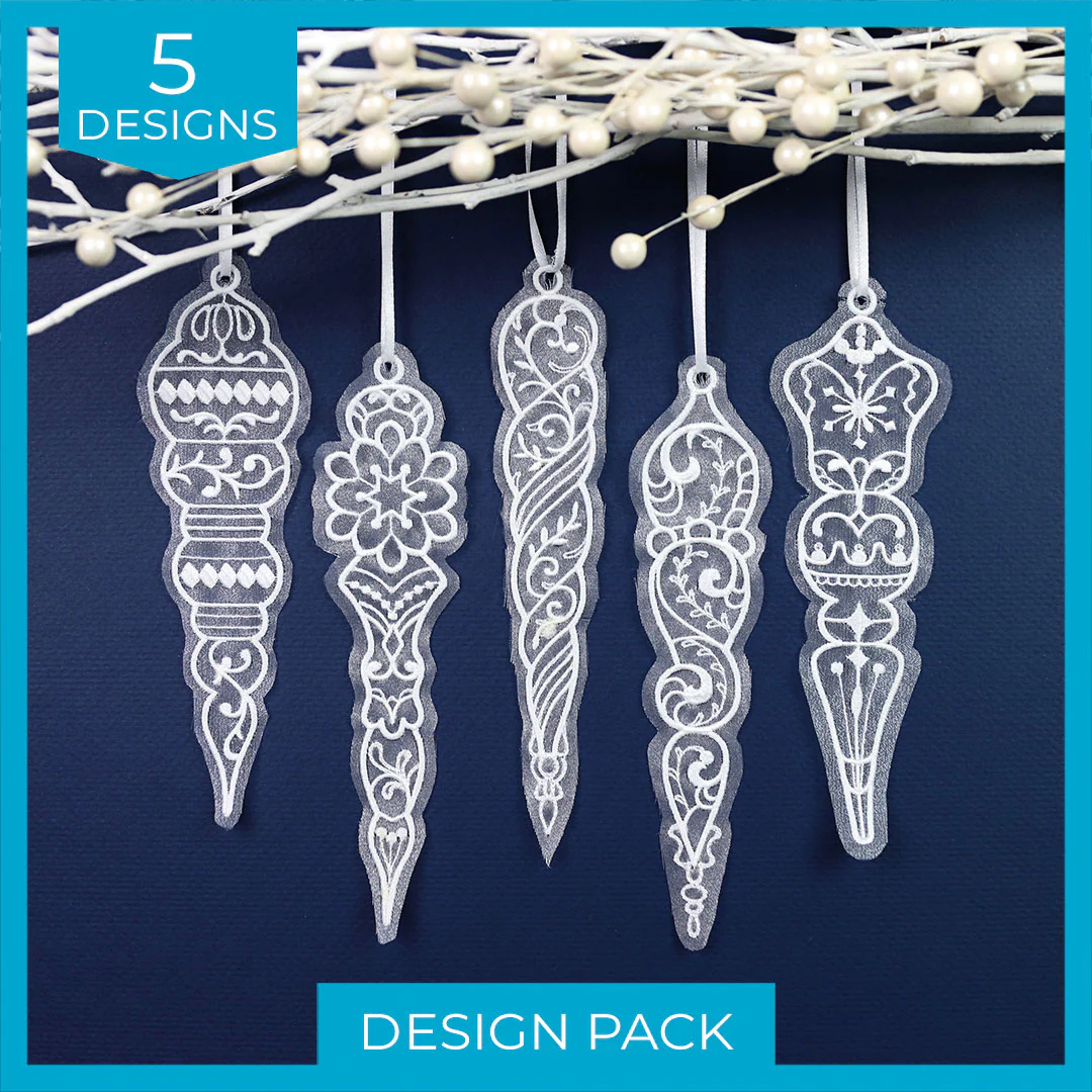 Winter Icicles (Organza) Design Pack - Image 7