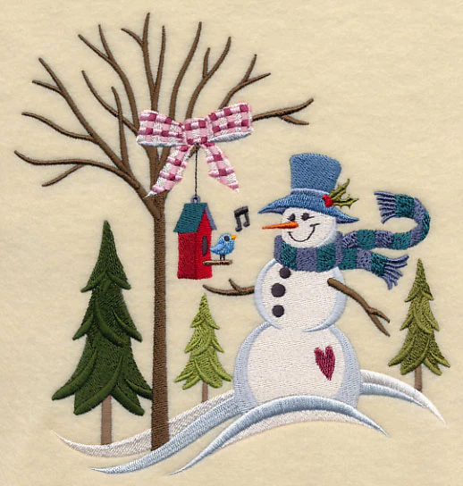 Winter Meadow Snowman - Image 2
