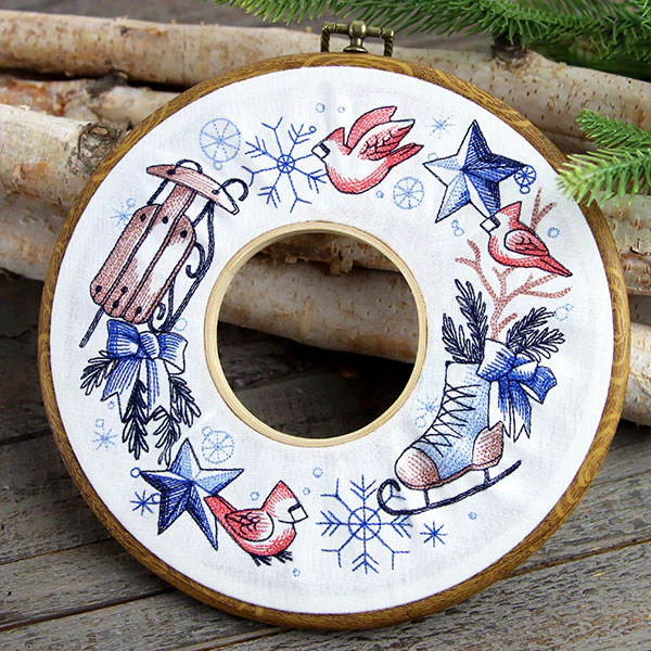 Winter Nostalgia Wreath - Image 10
