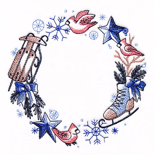 Winter Nostalgia Wreath - Image 7