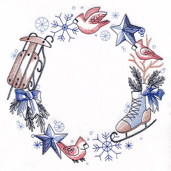 Winter Nostalgia Wreath - Image 9