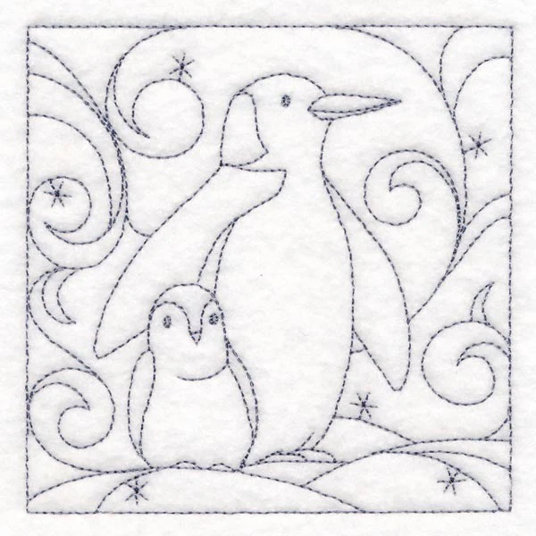 Winter Quilting - Penguin (Double Run) - Image 5