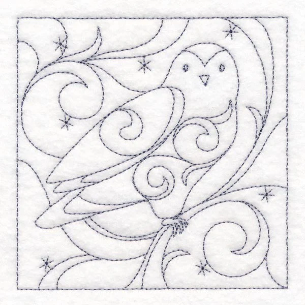 Winter Quilting - Snowy Owl (Double Run) - Image 5