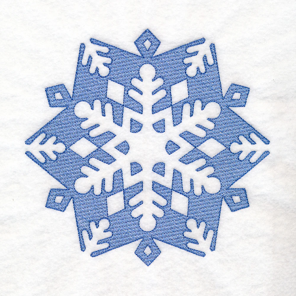 Winter Snowflake 1 (Embossed) - Image 3