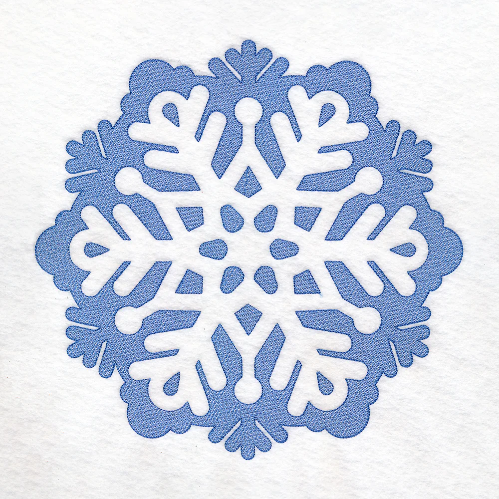 Winter Snowflake 2 (Embossed) - Image 2