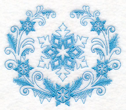 Winter Snowflake Laurel - Image 3