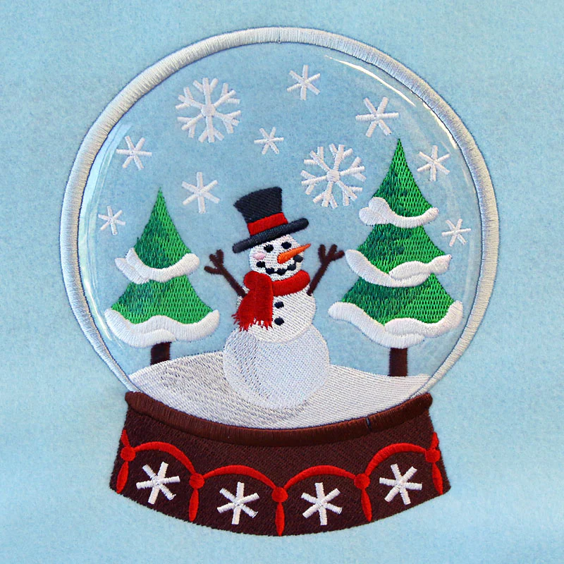 Winter Snowglobe (Vinyl Applique)