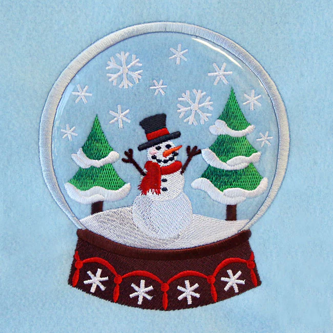Winter Snowglobe (Vinyl Applique) - Image 2
