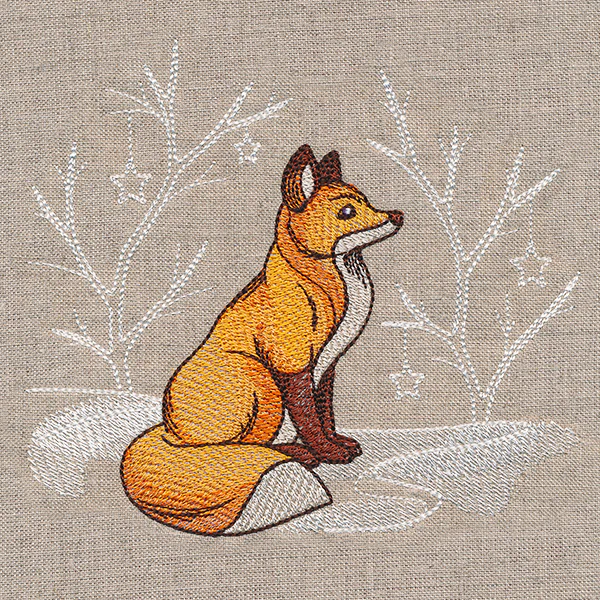 Winter Storybook Animals - Fox - Image 3
