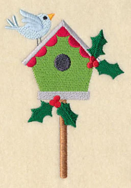 Winter Wonderland Birdhouse 1 - Image 3