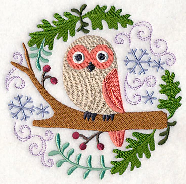 Winter Woodland Owl - Image 4