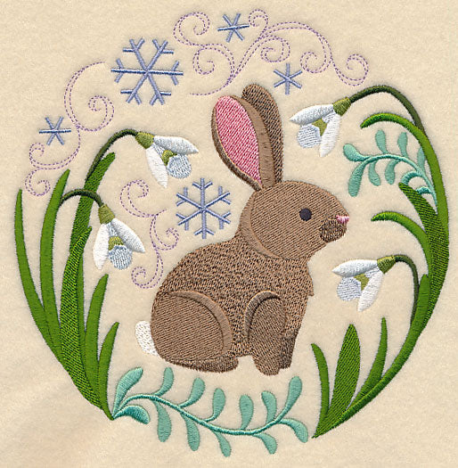 Winter Woodland Rabbit - Image 2
