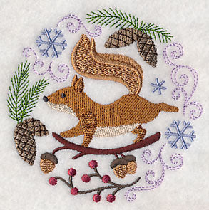 Winter Woodland Squirrel - Image 5