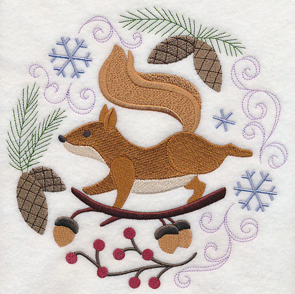 Winter Woodland Squirrel - Image 6