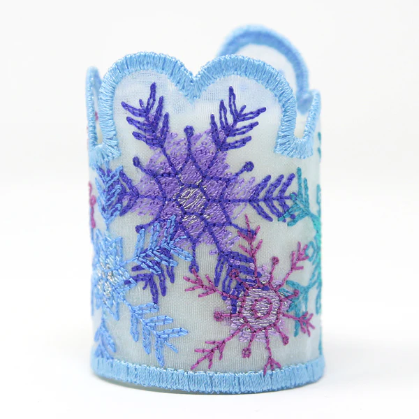 Winter's Gems Votive Wrap (Organza) - Image 3
