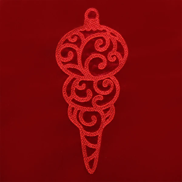 Wintertide Christmas Ornament (Embossed) - Image 2