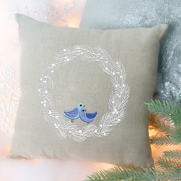 Wintry Bird Wreath - Image 12