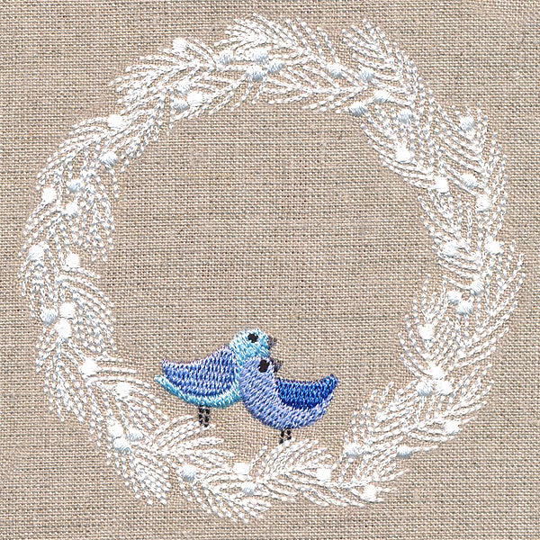 Wintry Bird Wreath - Image 9