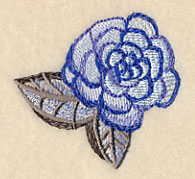 Wintry Flower in Watercolor - Image 4