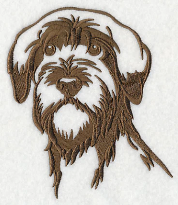 Wirehaired Pointing Griffon Silhouette - Image 2