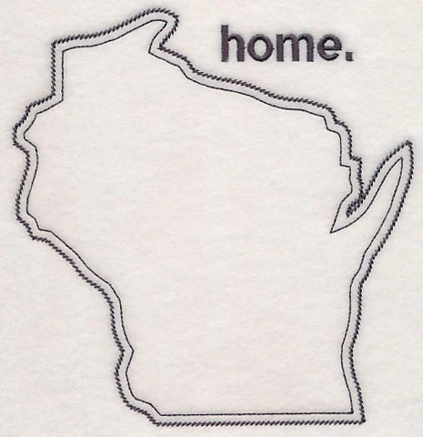Wisconsin Outline (Vintage) - Image 2