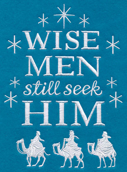 Wise Men Still Seek Him (Whitework) - Image 2
