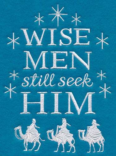 Wise Men Still Seek Him (Whitework) - Image 3