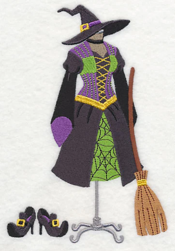 Witch Costume Dress Form - Image 4