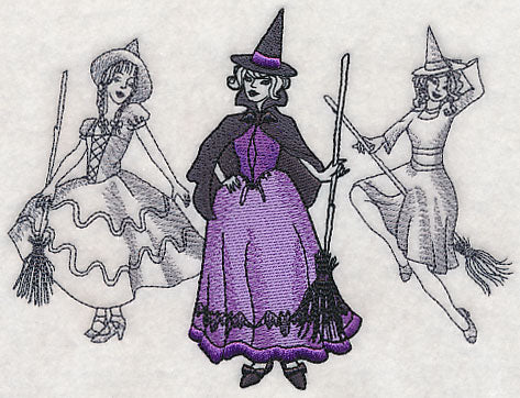 Witch Costume Fashion Plate - Image 3