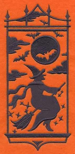 Witch Silhouette Panel - Image 3