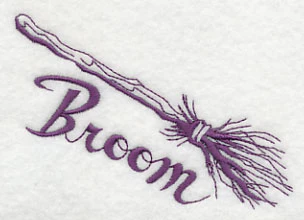 Witchy Halloween Broom - Image 2