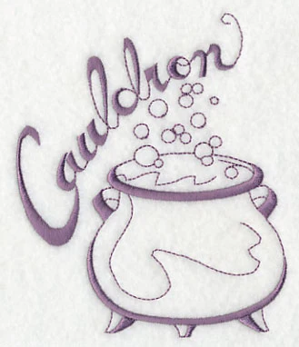 Witchy Halloween Cauldron